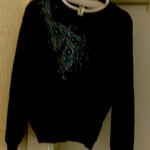 Dark blue sweater shirt